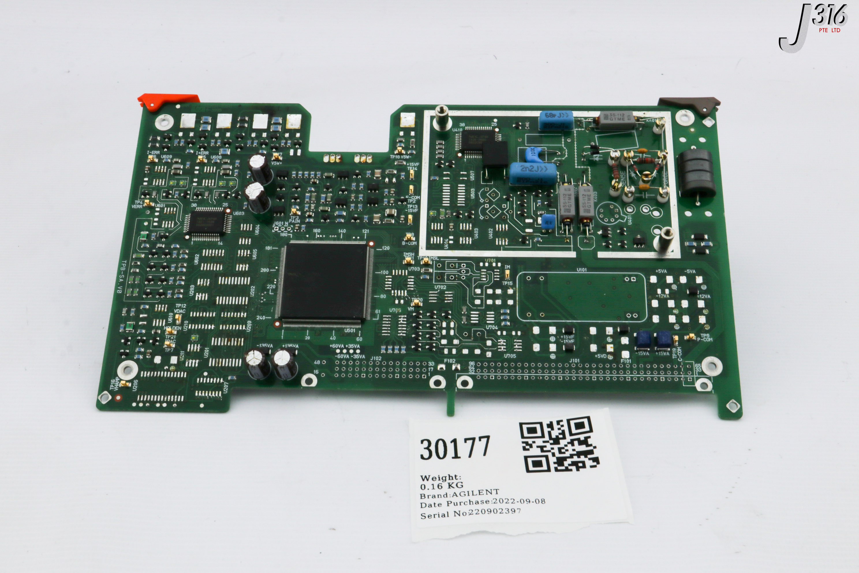 30177 AGILENT PCB, HP MEDIUM POWER SOURCE MONITOR UNIT, B-3905 ...